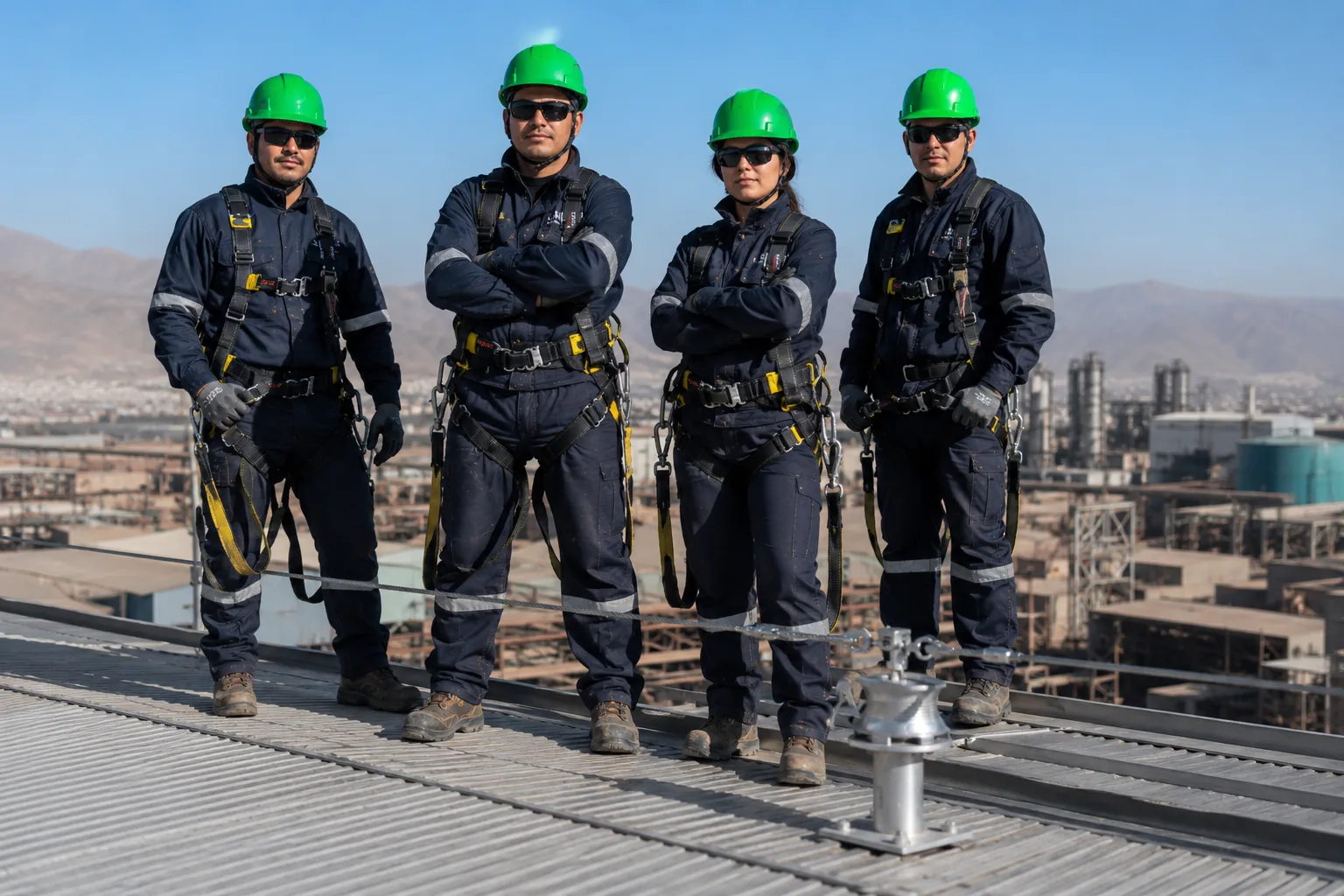 Especialistas en protección contra caídas en altura